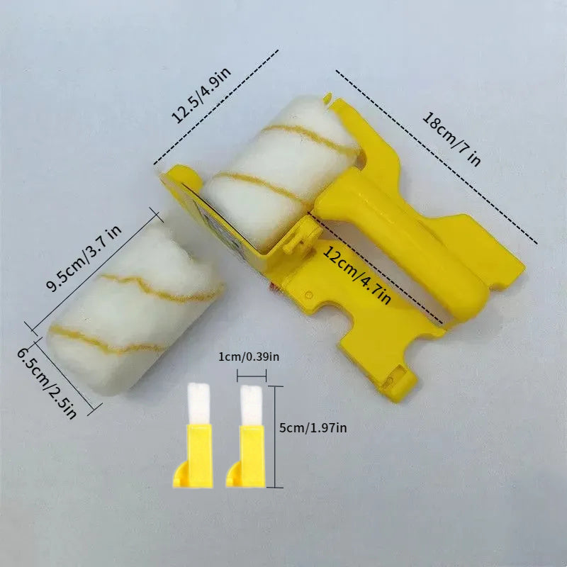 5 Pcs / Set Edge Trimming Roller Brush Set