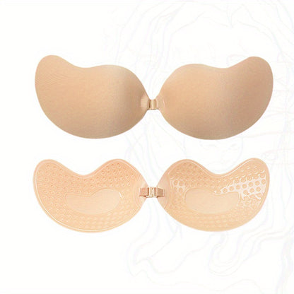 Invisible Stick-On Lift Bra, Strapless & Seamless Push Up Self-Adhesive Bra, Soft & Supportive, Women's Lingerie & Underwear - Hiccupzz