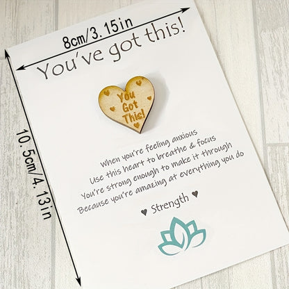 Pocket Hug: "You Got This" Support Gift for Friends - Hiccupzz