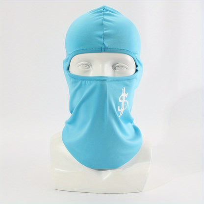 UV Protection Punk Style Balaclava – Dollar Print Breathable Full Face Mask Helmet Liner for Cycling, Skiing, Hiking, Fishing, and Outdoor Sports - Hiccupzz