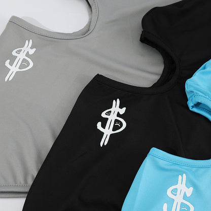 UV Protection Punk Style Balaclava – Dollar Print Breathable Full Face Mask Helmet Liner for Cycling, Skiing, Hiking, Fishing, and Outdoor Sports - Hiccupzz