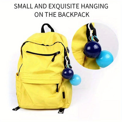 Compact Emergency Rain Poncho Keychain: Portable Disposable Raincoat for Travel, Hiking, Fishing, and Camping - Hiccupzz