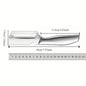 1 Pc Multifunctional Stainless Steel Peeler - Easy Peeling for Kitchen, All-Steel Sugar Cane Peeler, Convenient Essential for Families