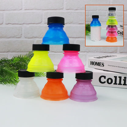6 Pcs Reusable Can Covers - Perfect for Soda, Beer, Energy Drinks & More - Ideal for Picnics, Beach Parties & Gatherings, Pop Can Bottle Tops, Juice Seltzer
