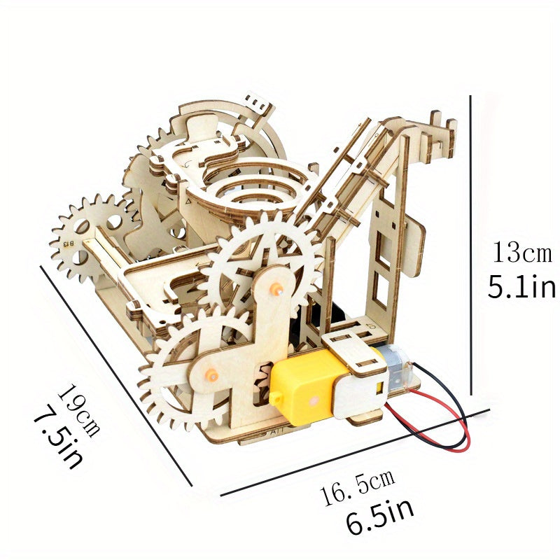 8+ Years - Acrylic Ball Track Puzzle Model