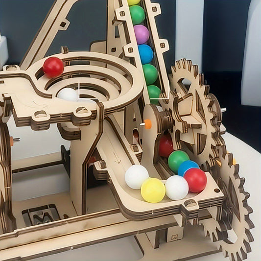 8+ Years - Acrylic Ball Track Puzzle Model