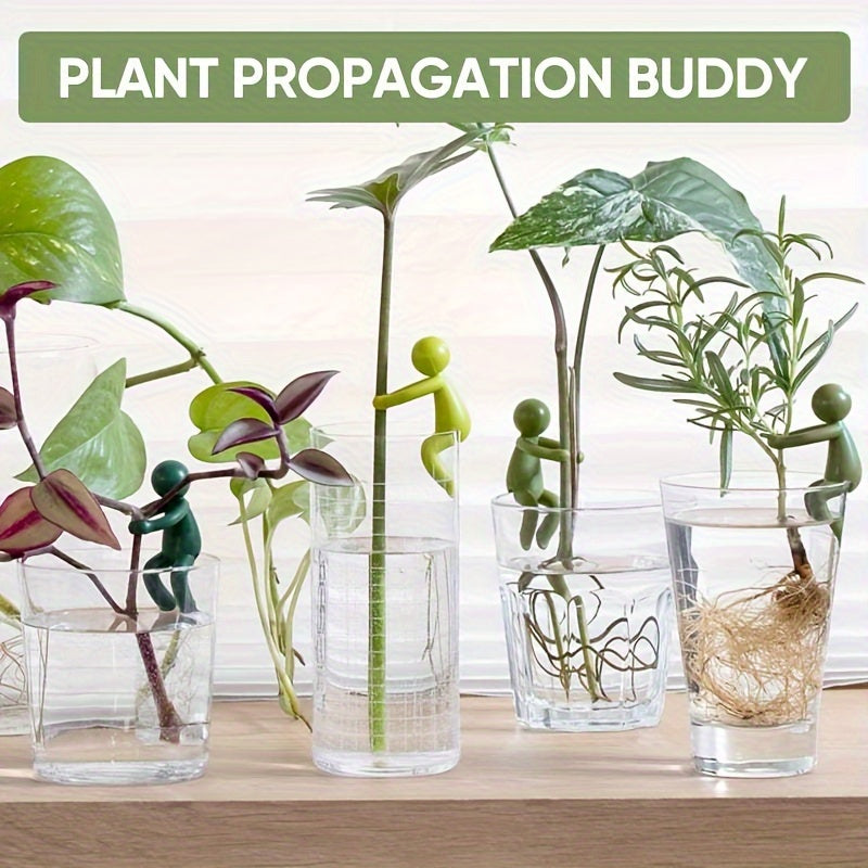 6 Pcs Adorable Plant Supports: The Propagation Buddy for Plants