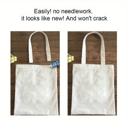 2 Pcs 1.69oz Multifunctional Sew Glue Liquid - Fast Tack Bonding for Clothes, Shoes, Denim, and Fabric