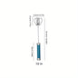 Semi-Automatic Stainless Steel Whisk Set: Manual Hand Push Egg Beater and Non-Electric Rotary Whisk (10/12/14 Inch) for Mixing and Frothing - Hiccupzz