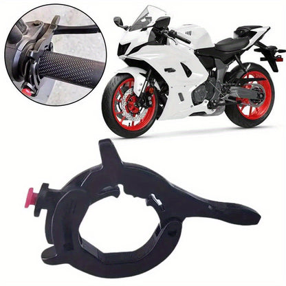 Easy-Install Motorcycle Throttle Assist - Durable PC Cruise Control Clip for Enhanced Riding Comfort - Hiccupzz