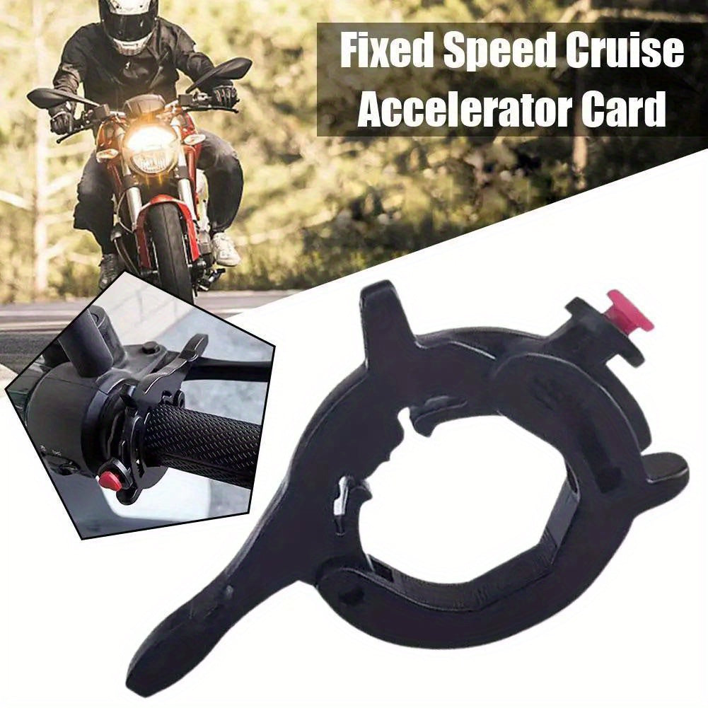 Easy-Install Motorcycle Throttle Assist - Durable PC Cruise Control Clip for Enhanced Riding Comfort