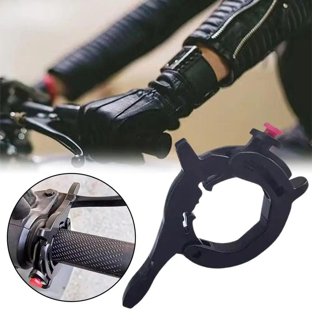 Easy-Install Motorcycle Throttle Assist - Durable PC Cruise Control Clip for Enhanced Riding Comfort