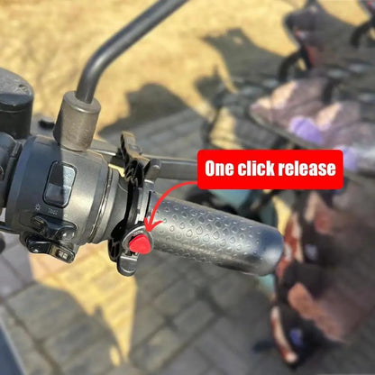Easy-Install Motorcycle Throttle Assist - Durable PC Cruise Control Clip for Enhanced Riding Comfort - Hiccupzz