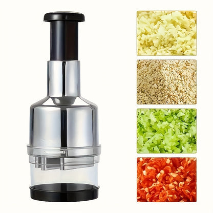 1 Pc Manual Garlic Press & Food Chopper