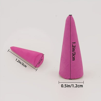 Assorted Lavender Sandalwood Pagoda Cones: Natural Wood Incense Sticks (10 pcs) for Deodorizing, Yoga, Meditation, and Spa - Perfect Valentine's Day Gift - Hiccupzz