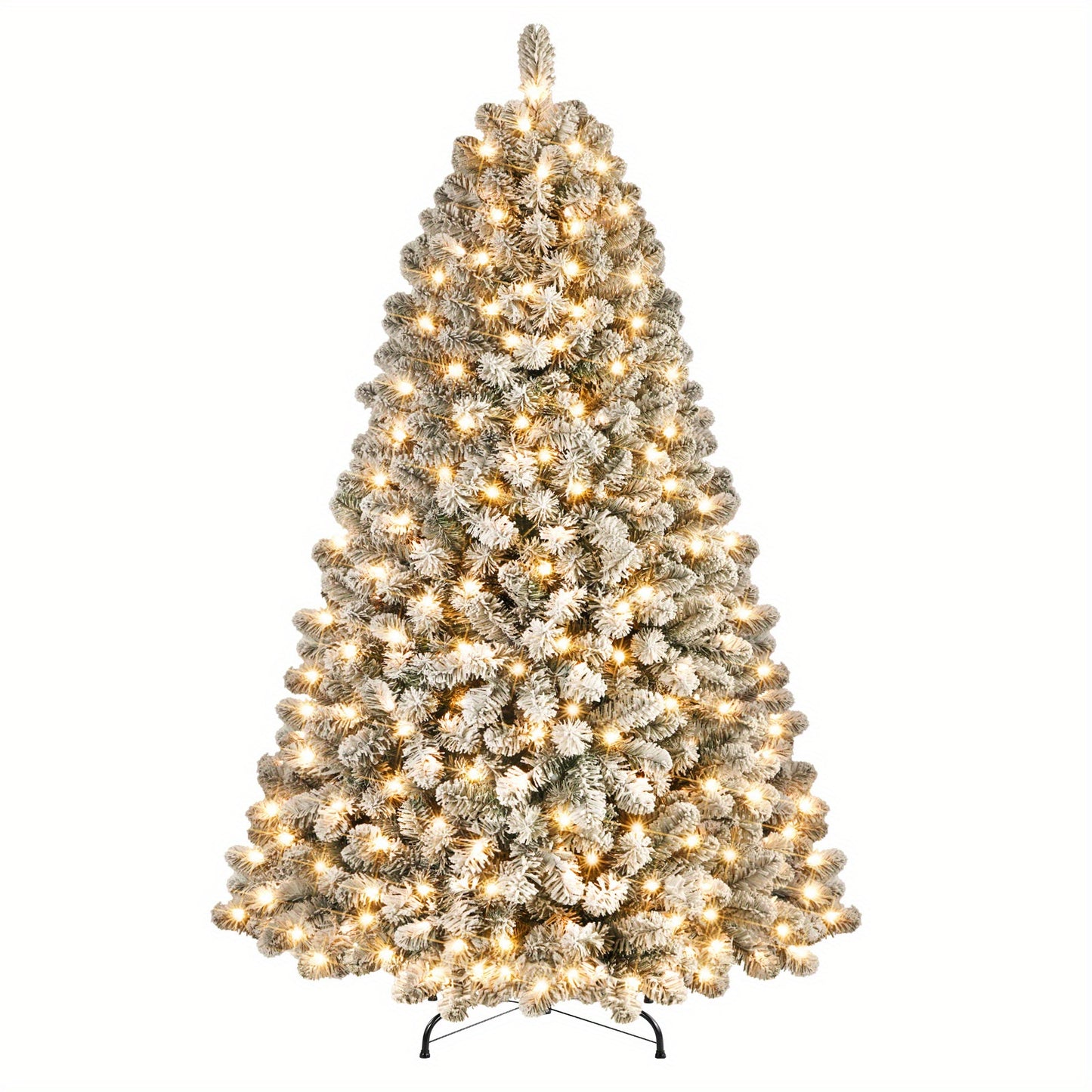 1 Pc 6.5 Ft White Prelit Christmas Tree