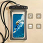 Waterproof Phone Pouch – 3D Design, Clear Dry Bag for 8-Inch Smartphones with Neck Strap - Hiccupzz