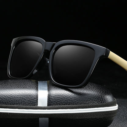 Men's retro square sunglasses - Hiccupzz