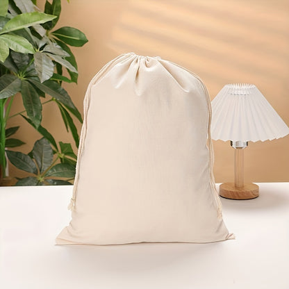 Canvas Drawstring Pouch: Versatile Storage for Jewelry, Party Favors, and Wedding Decorations - Hiccupzz