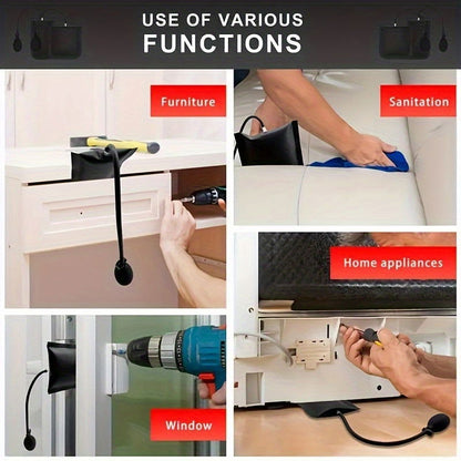 18 Pcs Roadside Auto Emergency Kit with Long Reach Grabber - Essential Car Accessories for Men - Garage Supplies and Gifts - Hiccupzz