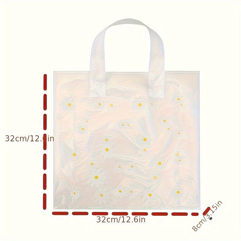 1 & 2 Pcs Waterproof Large Handheld Gift Bags – Ideal for Clothing, Cosmetics, Shopping, Party Favors, Wedding & Birthday Gifts, Craft Tote, and Party Supplies - Hiccupzz