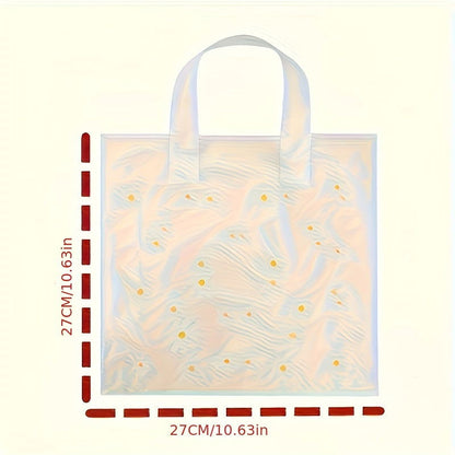 1 & 2 Pcs Waterproof Large Handheld Gift Bags – Ideal for Clothing, Cosmetics, Shopping, Party Favors, Wedding & Birthday Gifts, Craft Tote, and Party Supplies - Hiccupzz