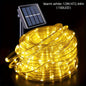 1 Pack Solar Tube String Lights - 8 Modes Outdoor LED Copper Wire Lights - Hiccupzz