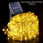 1 Pack Solar Tube String Lights - 8 Modes Outdoor LED Copper Wire Lights - Hiccupzz