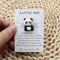 1 Pc / 2 Pcs Cute Panda Blessing Pocket Hug Cards: Birthday, Thank You, and Back to School Gift for Family & Friends - Hiccupzz