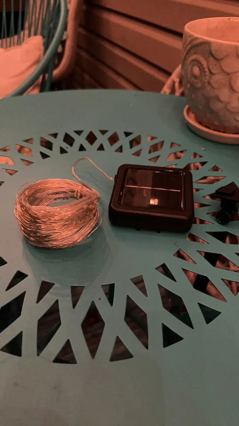 1 Pc 50/100/200/300 LED Solar Light Outdoor Waterproof - 8 Modes Copper Wire Fairy String Lights for Decorations - Hiccupzz