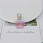 1 Pc, Acrylic Rainbow Butterfly Pendant: Versatile Keychain, Headphone, and Bag Pendant for Party Favors - Hiccupzz