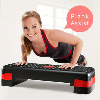 1 Pc Adjustable Fitness Pedal, Fitness Chair, Suitable For Body Core Strength Training, Push-up, Fitness Workout - Hiccupzz