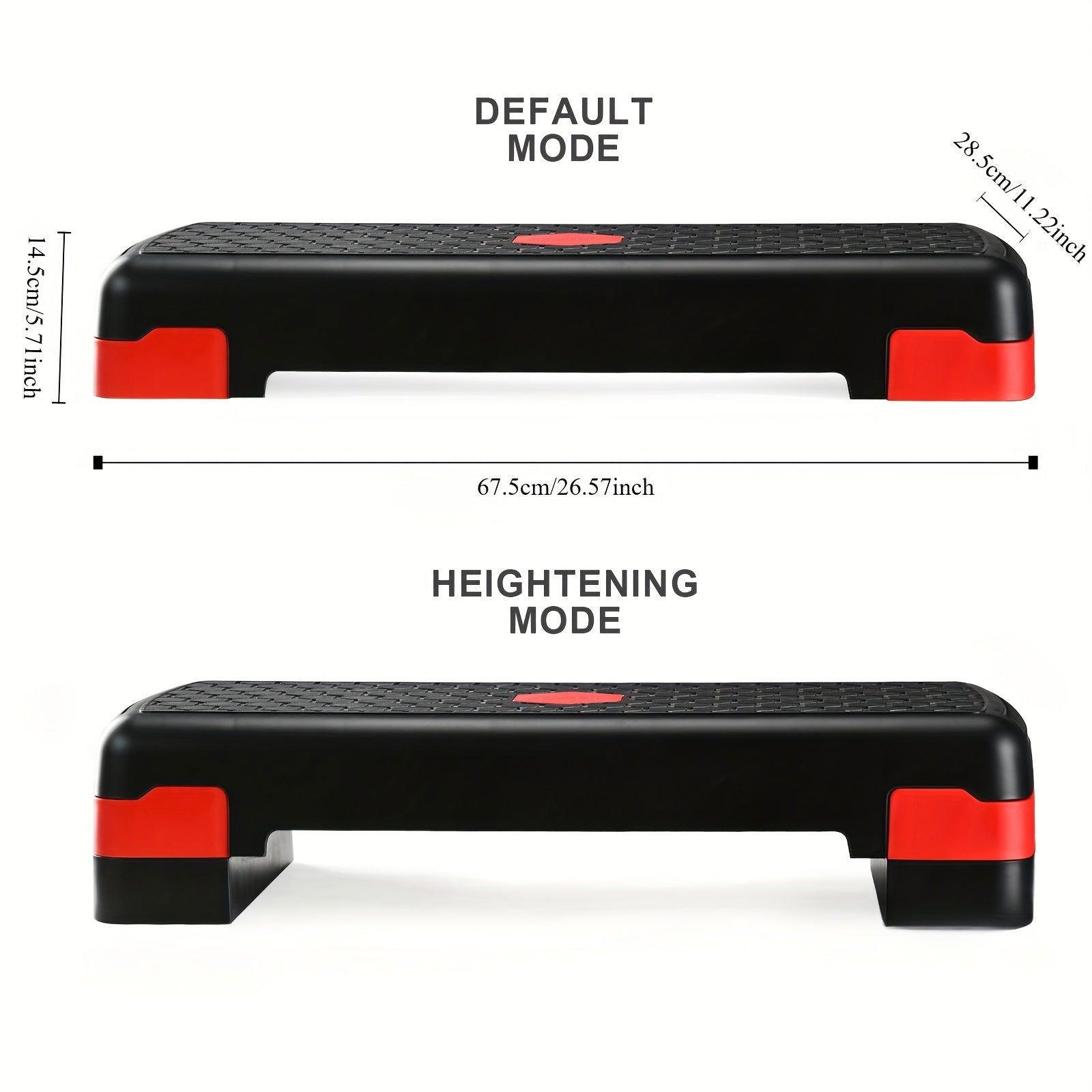 1 Pc Adjustable Fitness Pedal, Fitness Chair, Suitable For Body Core Strength Training, Push-up, Fitness Workout - Hiccupzz