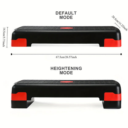 1 Pc Adjustable Fitness Pedal, Fitness Chair, Suitable For Body Core Strength Training, Push-up, Fitness Workout - Hiccupzz