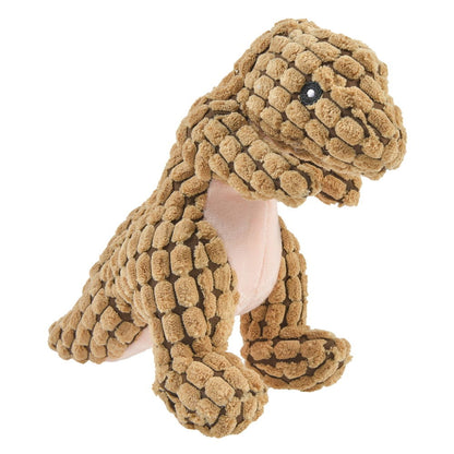 1 Pc Cats and Dogs Pet Plush Dinosaur Toys Interactive Dog Chew Toys Plush Stuffing Pet Supplies - Hiccupzz