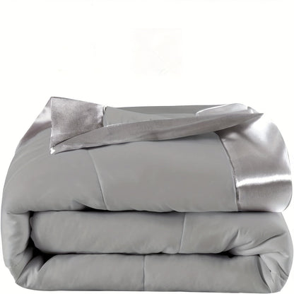 1 Pc Cooling Quilt For Hot Sleepers Breathable Soft Keep Cool Summer Blanket For Bed Couch Sofa Down Alternative Filling - Hiccupzz