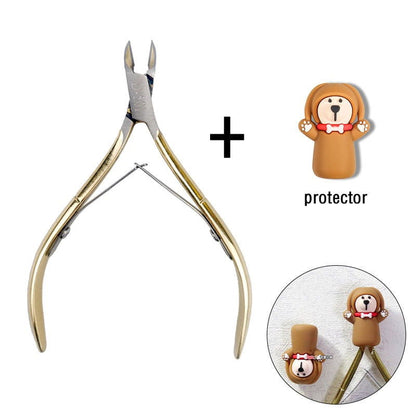 1 Pc Cuticle Nippers Nail Manicure Scissors - Hiccupzz
