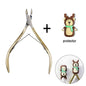 1 Pc Cuticle Nippers Nail Manicure Scissors - Hiccupzz