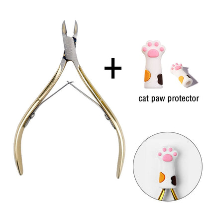 1 Pc Cuticle Nippers Nail Manicure Scissors - Hiccupzz