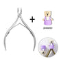 1 Pc Cuticle Nippers Nail Manicure Scissors - Hiccupzz