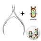 1 Pc Cuticle Nippers Nail Manicure Scissors - Hiccupzz