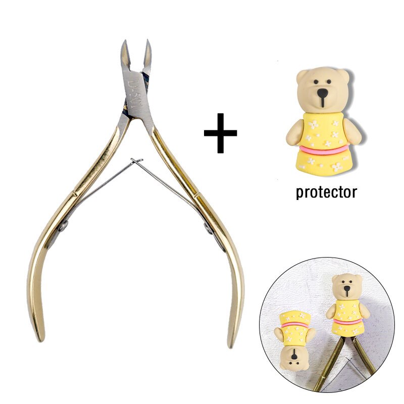 1 Pc Cuticle Nippers Nail Manicure Scissors - Hiccupzz