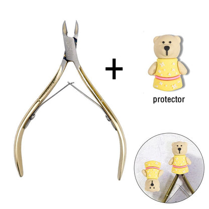 1 Pc Cuticle Nippers Nail Manicure Scissors - Hiccupzz