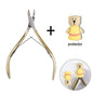 1 Pc Cuticle Nippers Nail Manicure Scissors - Hiccupzz