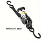 1 Pc Durable Polyester Ratchet Tie-Down Strap With Automatic Retractable Tensioner - Hiccupzz