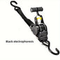 1 Pc Durable Polyester Ratchet Tie-Down Strap With Automatic Retractable Tensioner - Hiccupzz