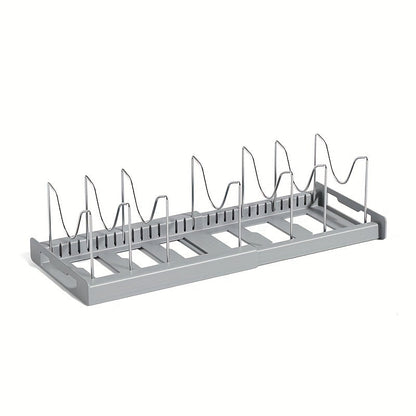 1 Pc Expandable Kitchen Cabinet Pot Organizer Rack - Hiccupzz
