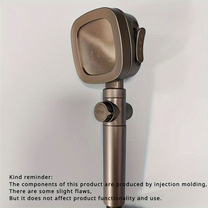 1 Pc Filtered RV Shower Head with One-Button Water Stop - Enjoy a Refreshing and Clean Shower Experience - Hiccupzz