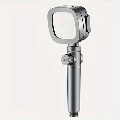 1 Pc Filtered RV Shower Head with One-Button Water Stop - Enjoy a Refreshing and Clean Shower Experience - Hiccupzz