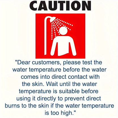 1 Pc Filtered RV Shower Head with One-Button Water Stop - Enjoy a Refreshing and Clean Shower Experience - Hiccupzz